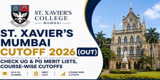 St. Xavier's Mumbai Cutoff 2026 (OUT): Check UG & PG Merit Lists, Course-wise Cutoffs